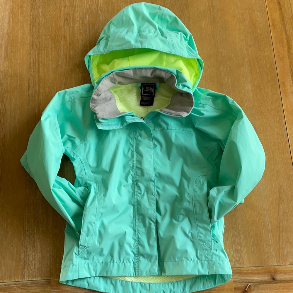 Kids north face rain coat xxs 5